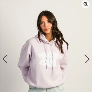 Princess Polly Dream Fleece bubble text hoodie